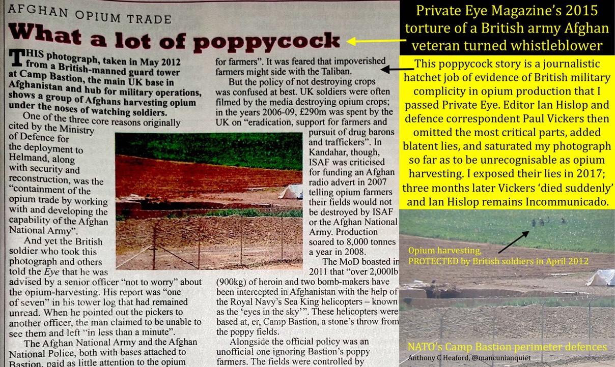 private eye DADDY torture hislop vickers